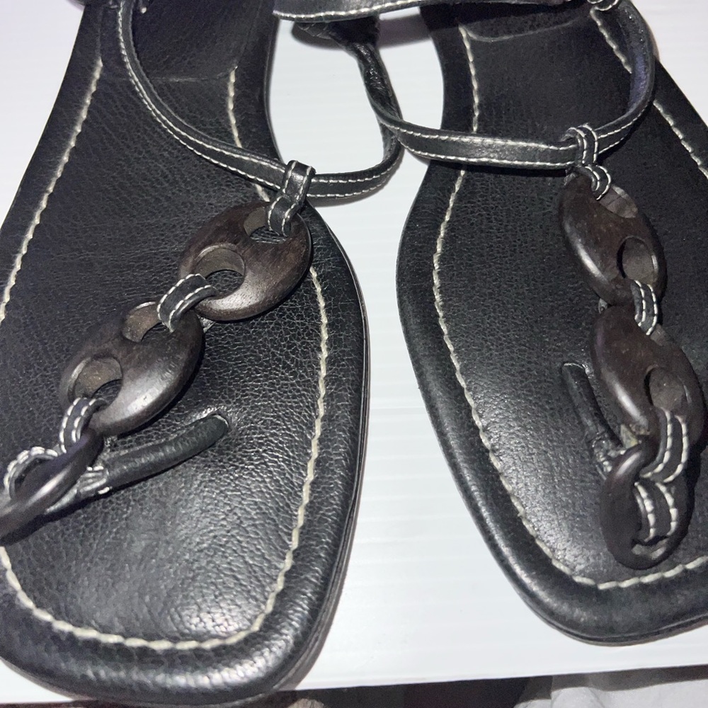 Authentic Black Prada women sandals size 9